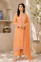 Peach Blossom Kurta Set