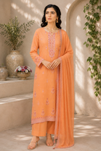 Peach Blossom Kurta Set