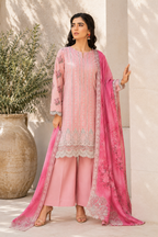 Blush Rose Embroidered 3-Piece Suit
